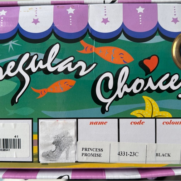 Irregular Choice Princess Promise Heel in Black size 41 - Picture 3 of 12